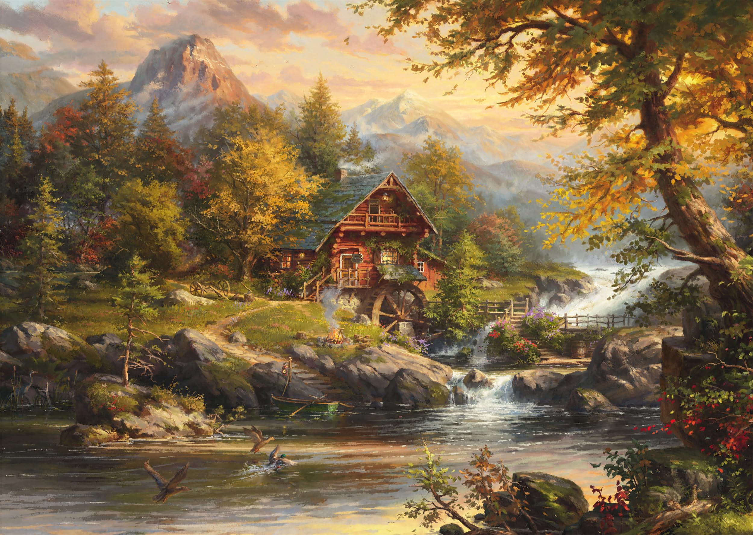 schmidt-sommerhaus-puzzle-1000-teile-69-3x49-3-cm-landschaft image 1