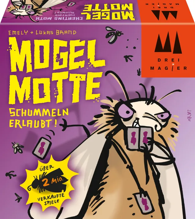 schmidt-spiele-mogel-motte-40862-kartenspiel-3-5-spieler image 1
