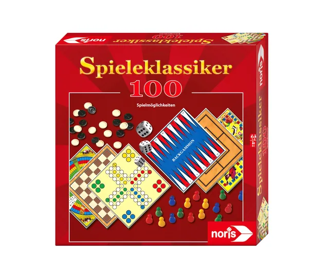 noris-deluxe-606111686-spielesammlung-100-spiele-2-6-spieler image 1