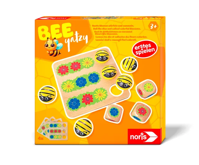 noris-bee-yatzy-w-rfelspiel-holz-ab-3-jahren-bienen image 1