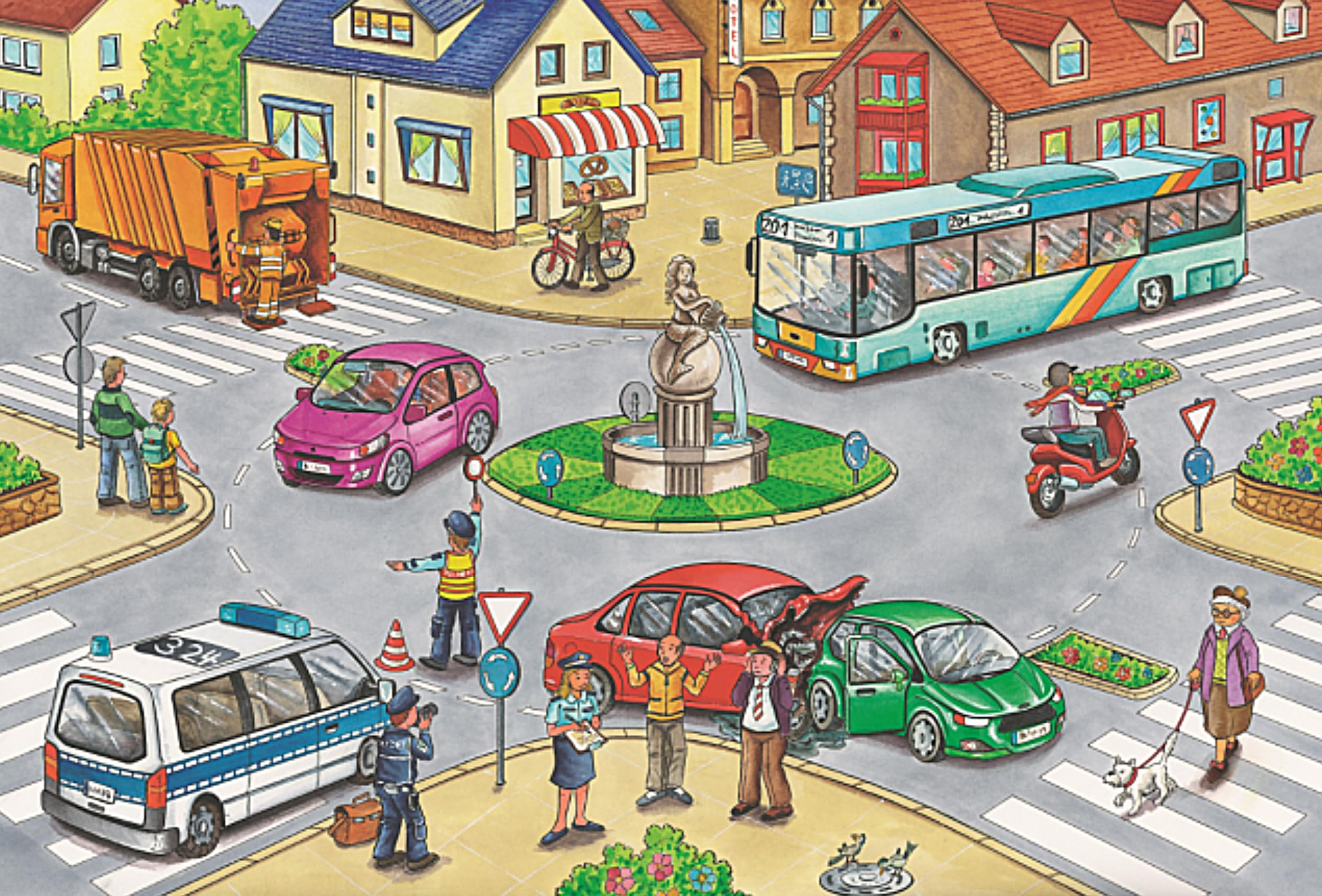 schmidt-spiele-verkehrsmittel-kinderpuzzle-metallkoffer-4er-set image 4