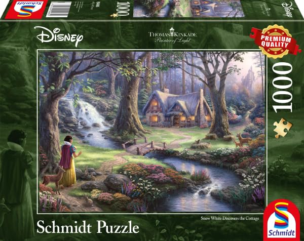 schmidt-spiele-thomas-kinkade-disney-schneewittchen-puzzle-1000-teile image 8