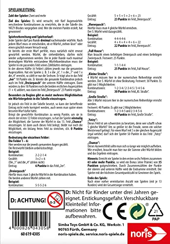 noris-deluxe-yatzy-spielblock-195-blatt-w-rfelspiel image 7