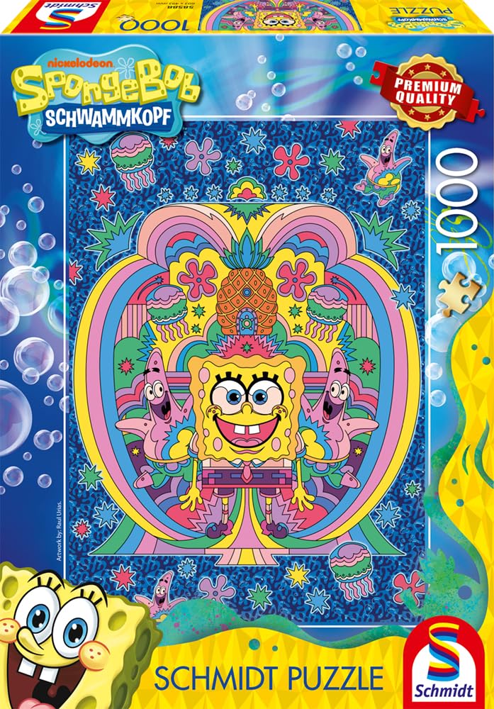 schmidt-thomas-kinkade-58588-spongebob-puzzle-1000-teile image 3