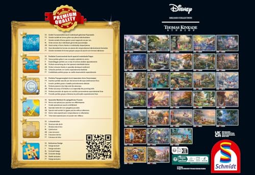 schmidt-spiele-thomas-kinkade-mickey-minnie-puzzle-6000-teile image 8