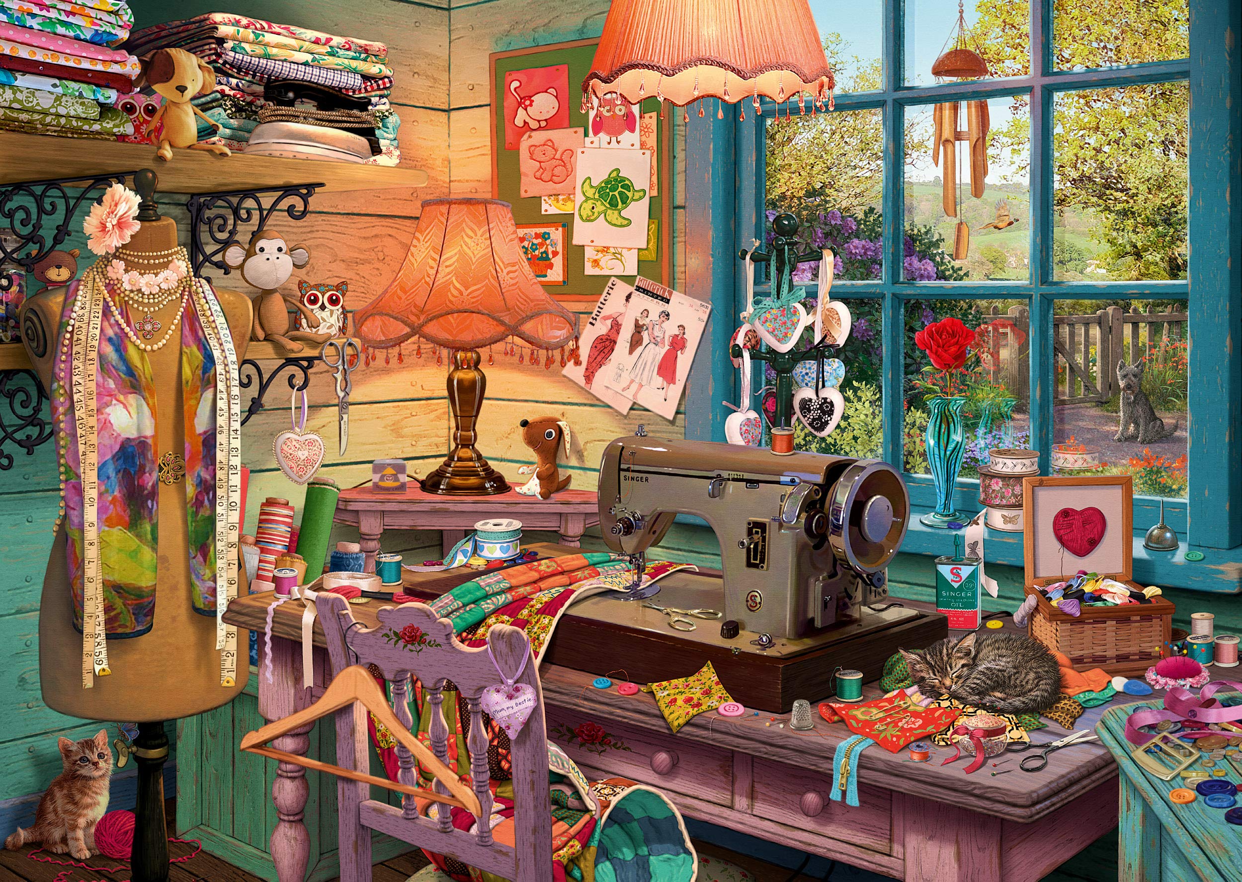 schmidt-secret-puzzles-im-n-hzimmer-puzzle-1000-teile image 4