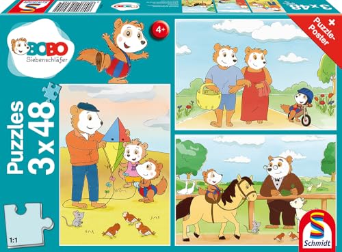 schmidt-bobo-siebenschl-fer-auf-ins-abenteuer-puzzle-3x48-teile image 7