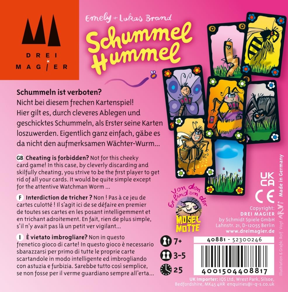 schmidt-spiele-drei-magier-40881-schummel-hummel-kartenspiel-ab-7 image 2