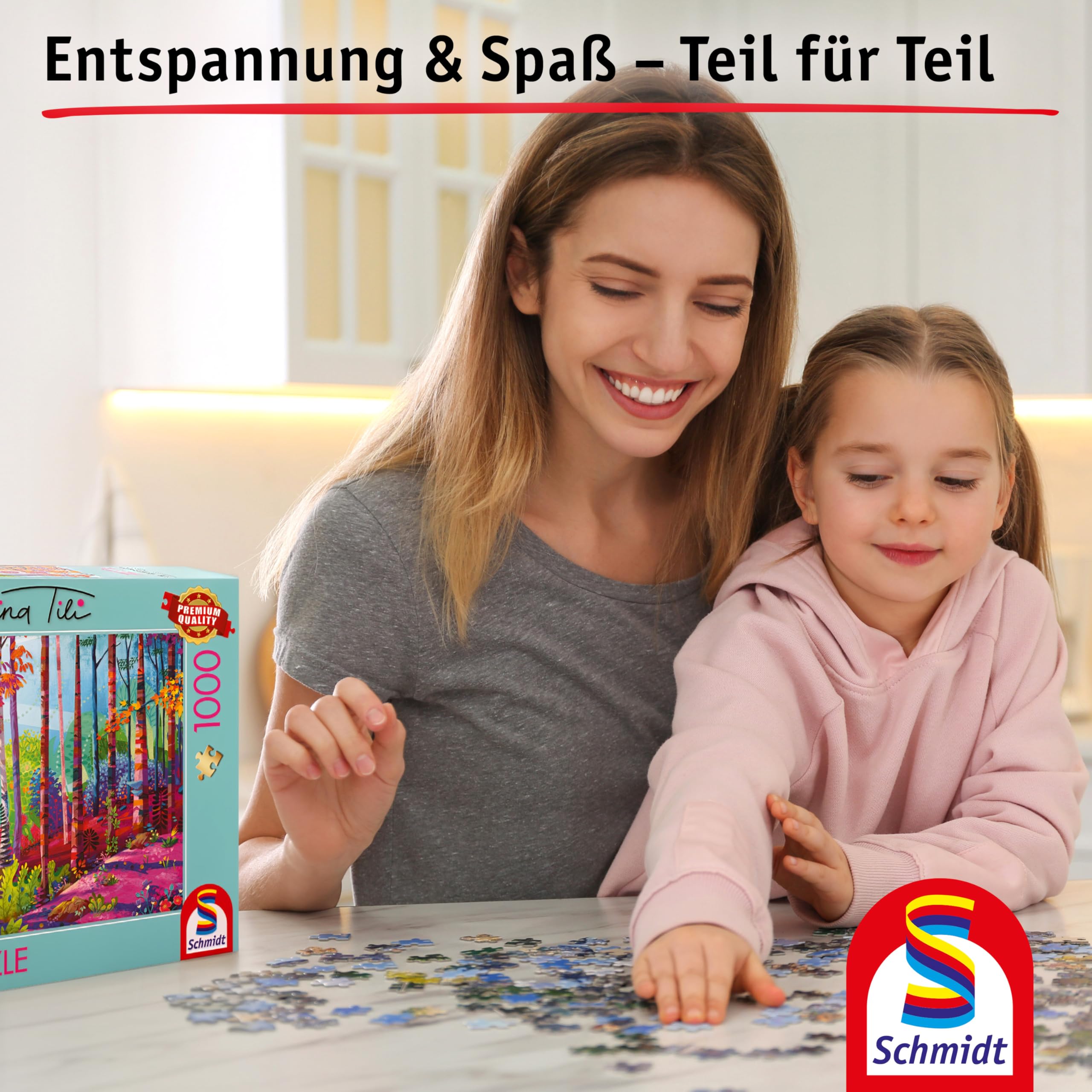 schmidt-spiele-thomas-kinkade-im-herzen-des-waldes-1000-teile-puzzle image 8