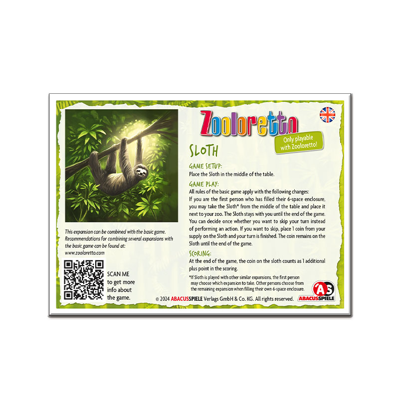 abacusspiele-zooloretto-faultier-erweiterung-goodie-brettspiel image 2