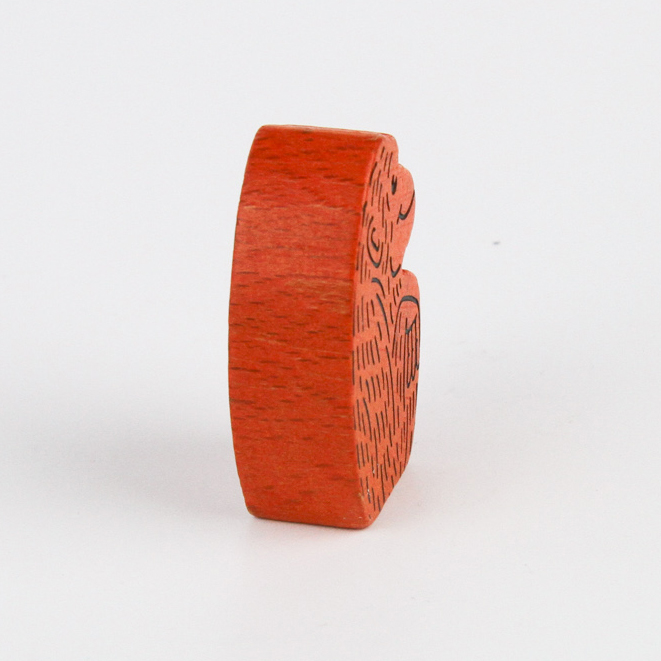 abacusspiele-zooloretto-affe-spielfigur-orange-ersatzteil image 3