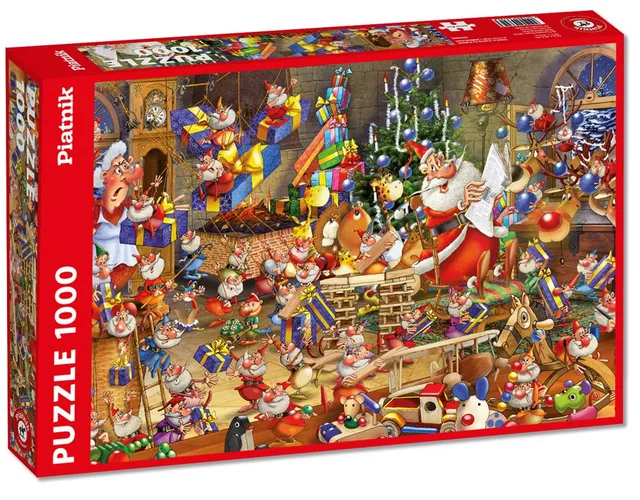 piatnik-ruyer-weihnachtsmann-puzzle-1000-teile-weihnachten image 1