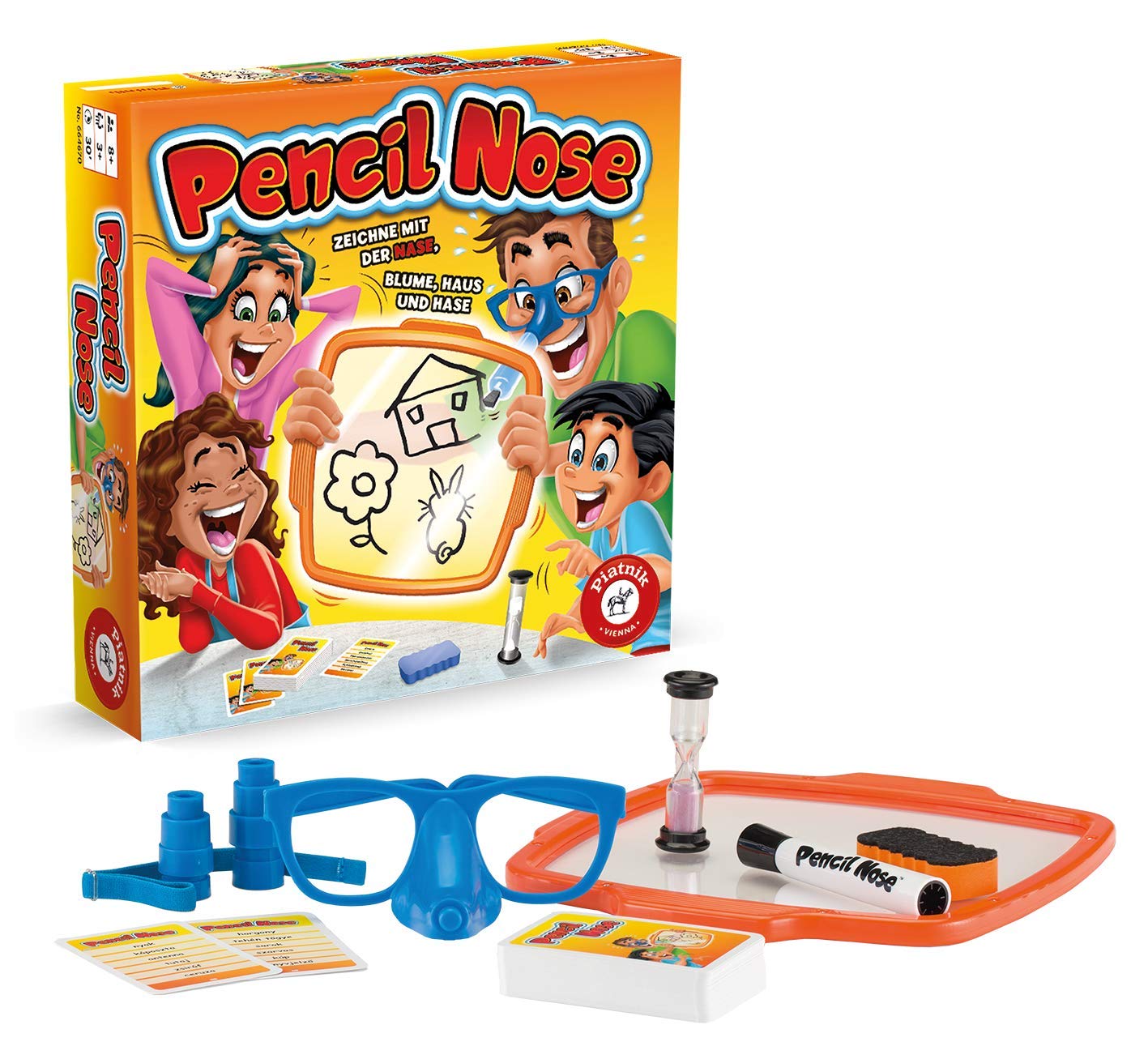 piatnik-pencil-nose-partyspiel-zeichenspiel-teams-110-karten image 2
