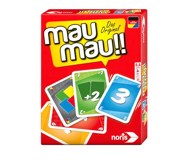 noris-deluxe-mau-mau-klassisch-kartenspiel-110-karten-ab-6-jahren image 1