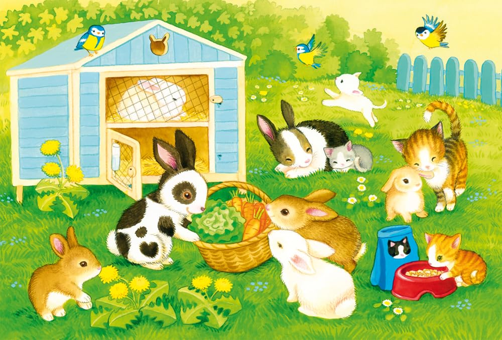 schmidt-thomas-kinkade-niedliche-haustiere-kinderpuzzle-3x24 image 6