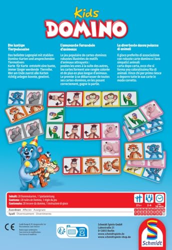 schmidt-40539-classic-line-domino-kids-legespiel-tiere image 8