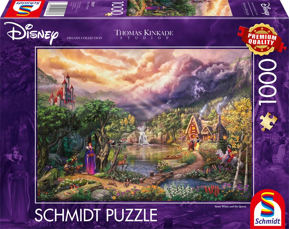 schmidt-spiele-thomas-kinkade-disney-snow-white-puzzle-1000-teile image 5