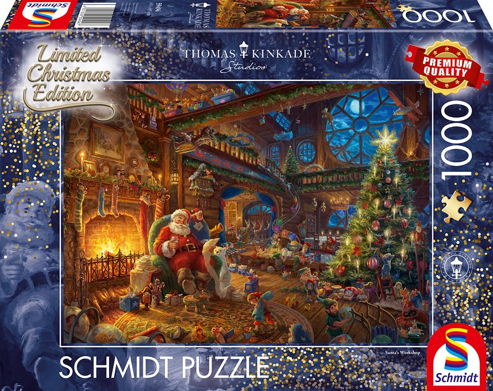 schmidt-spiele-thomas-kinkade-59494-puzzle-1000-teile-weihnachten image 4