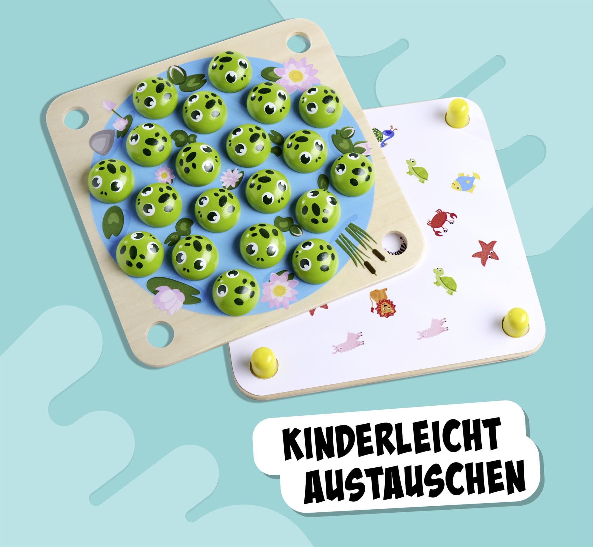 noris-mein-frosch-memo-spiel-holz-ab-3-jahren-10-karten image 4