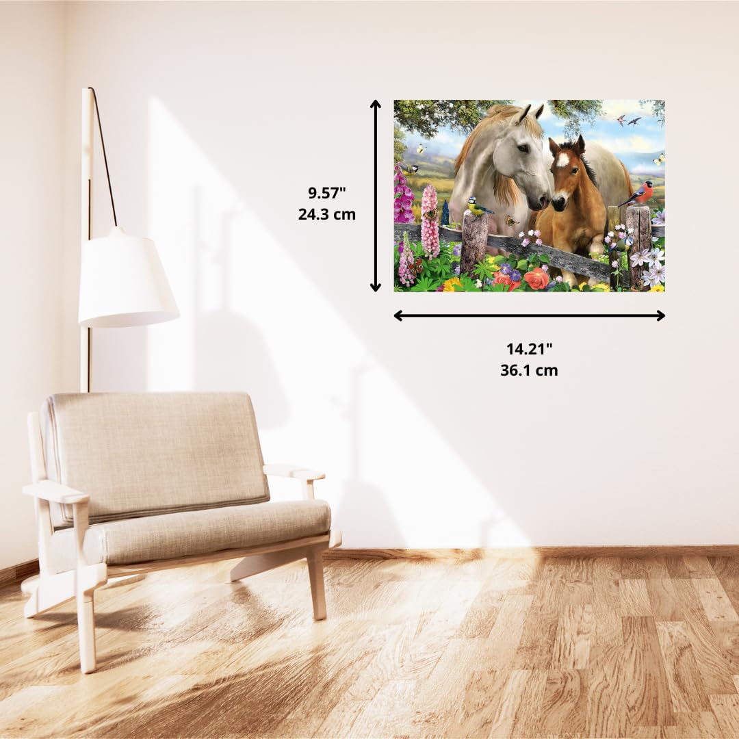schmidt-thomas-kinkade-stute-und-fohlen-puzzle-150-teile image 5