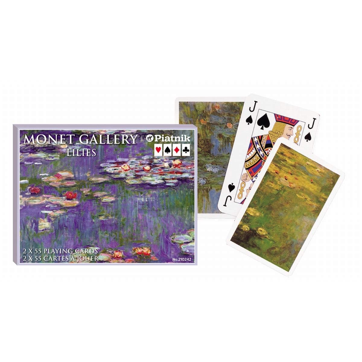 piatnik-megatrumpf-monet-lilies-gallery-spielkarten-kunst image 1