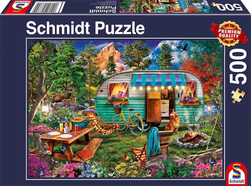 schmidt-thomas-kinkade-camper-romantik-puzzle-500-teile image 4