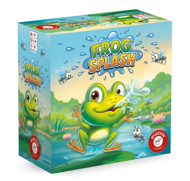 piatnik-dkt-811494-frog-splash-aktionsspiel-kinder-partyspiel image 1