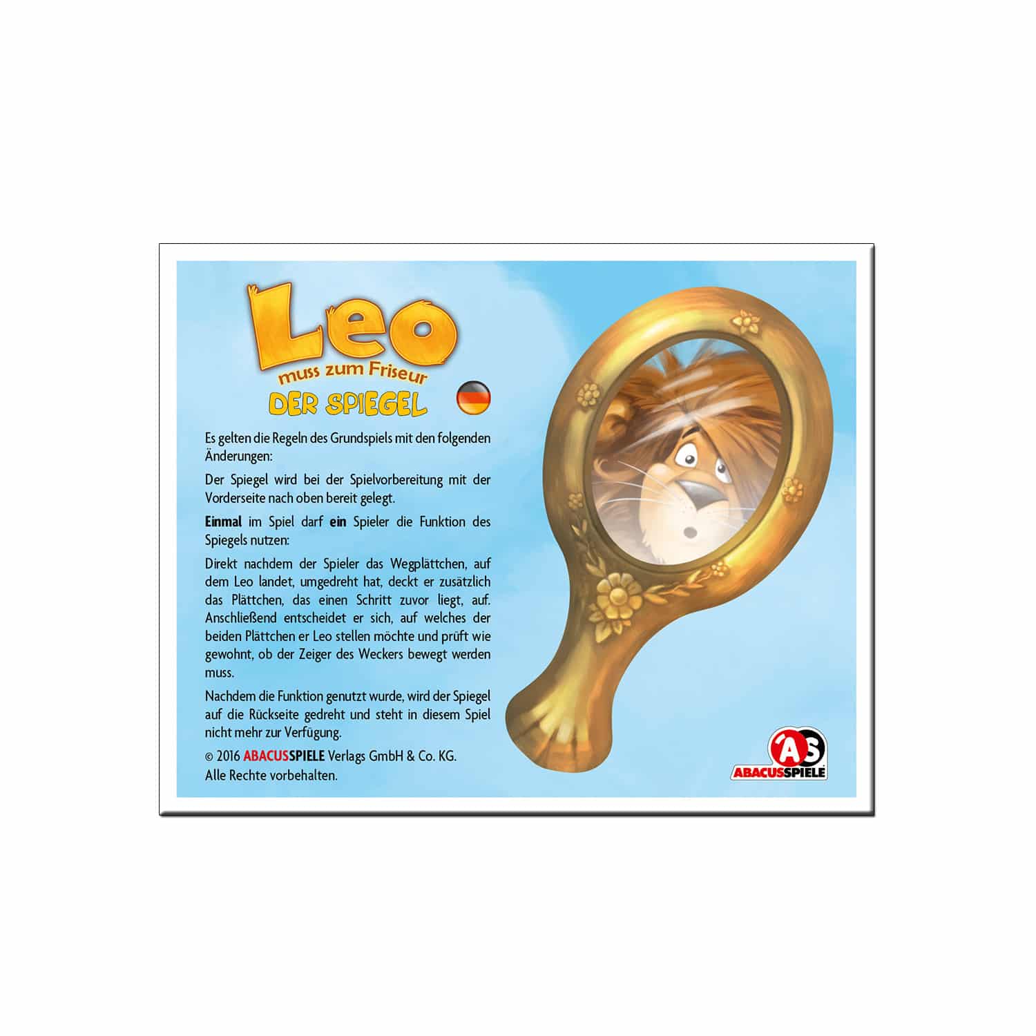 abacusspiele-zooloretto-leo-der-spiegel-goodie-mini-erweiterung image 1