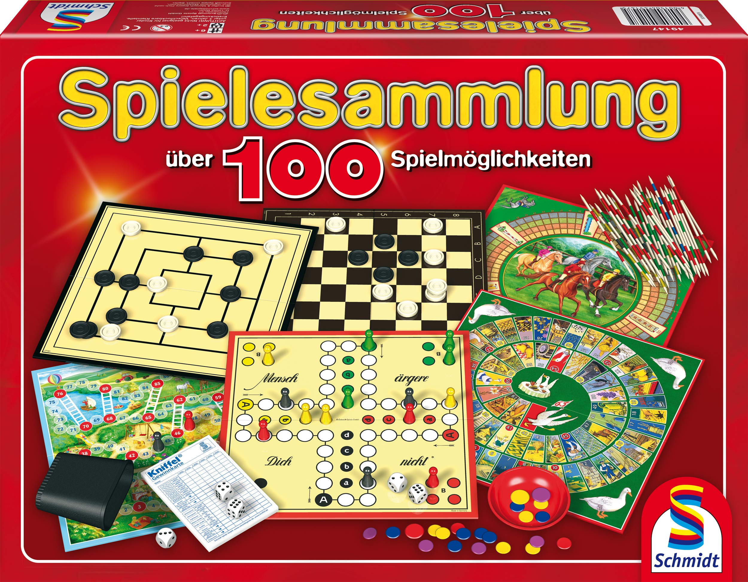 schmidt-classic-line-49147-spielesammlung-100-spiele image 1