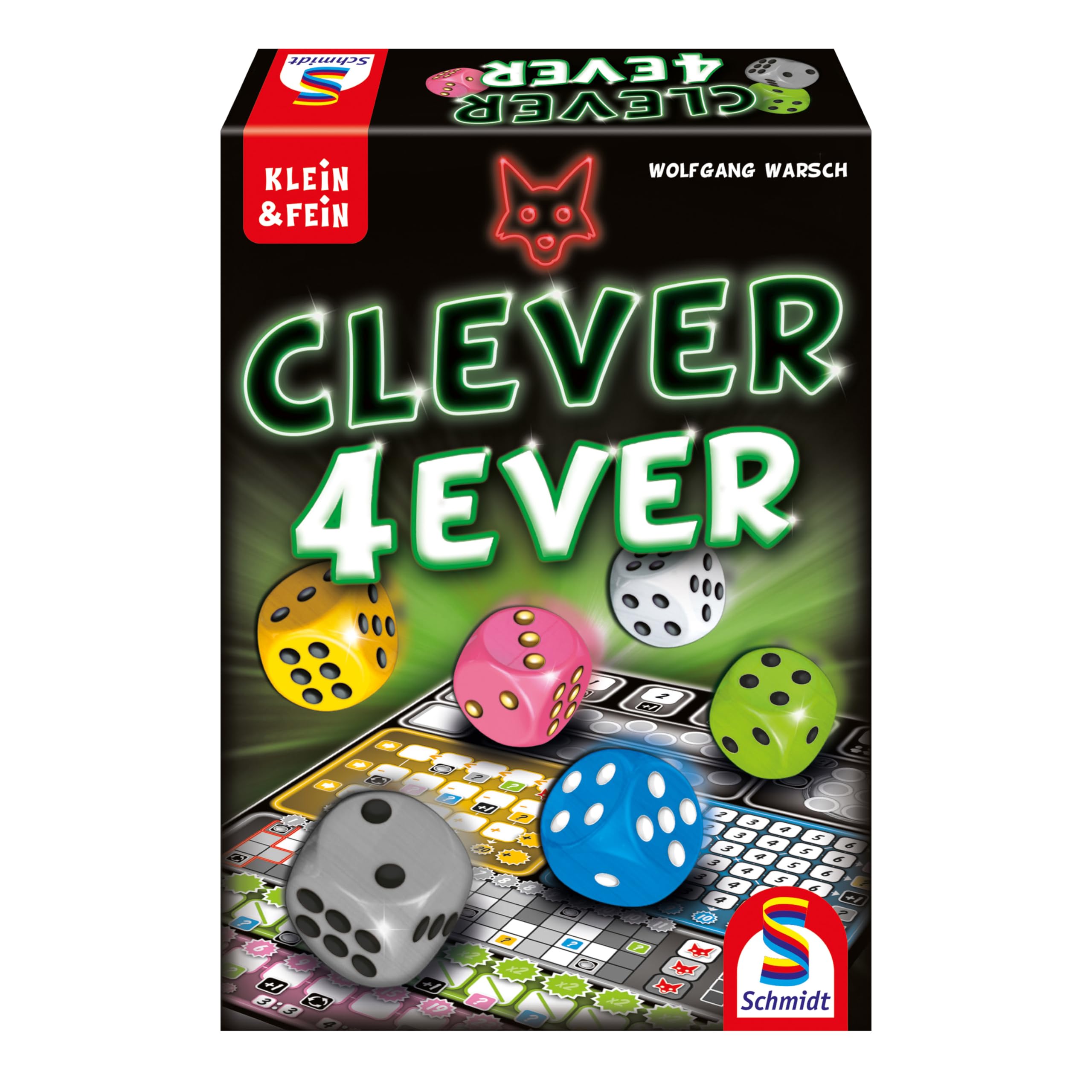 schmidt-spiele-49424-clever-4-ever-w-rfelspiel-1-4-spieler image 1