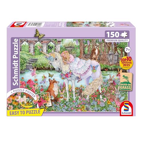 schmidt-spiele-56587-einhornprinzessin-puzzle-150-teile-ab-7-jahre image 4