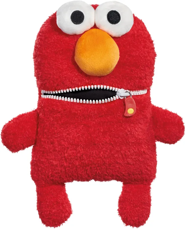 schmidt-sorgenfresser-elmo-pl-schfigur-sesamstrasse-rot-27-cm image 1