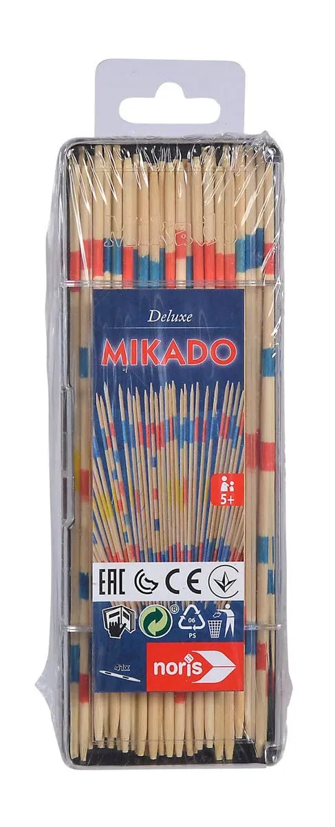 noris-deluxe-mikado-holz-18-cm-geschicklichkeitsspiel-41-st-bchen image 1