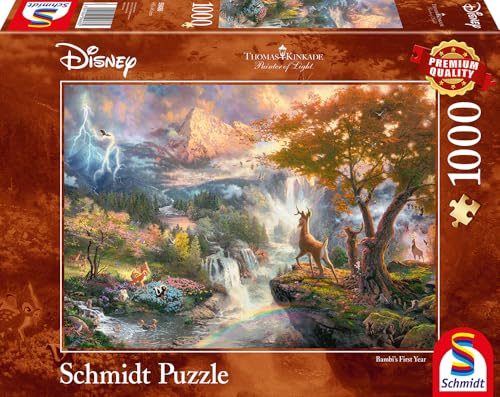 schmidt-spiele-thomas-kinkade-disney-bambi-puzzle-1000-teile image 8