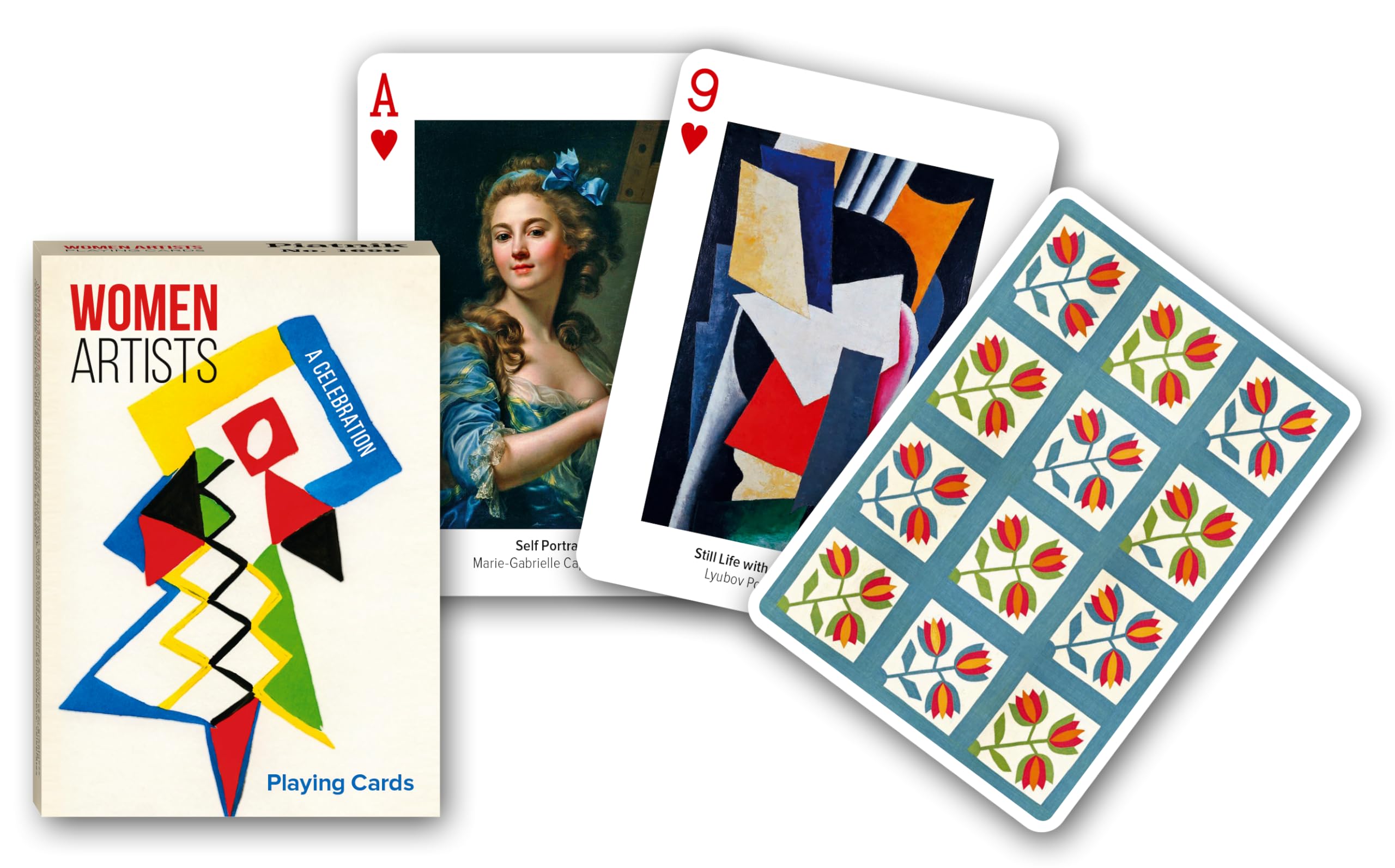 piatnik-megatrumpf-women-artists-kartenspiel-55-blatt-pokerformat image 1