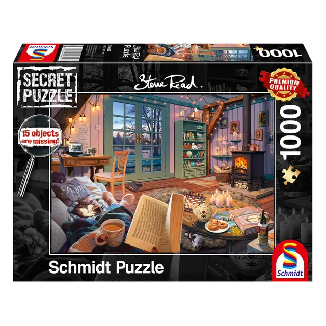 schmidt-my-artnoble-59655-im-ferienhaus-secret-puzzle-1000-teile image 1