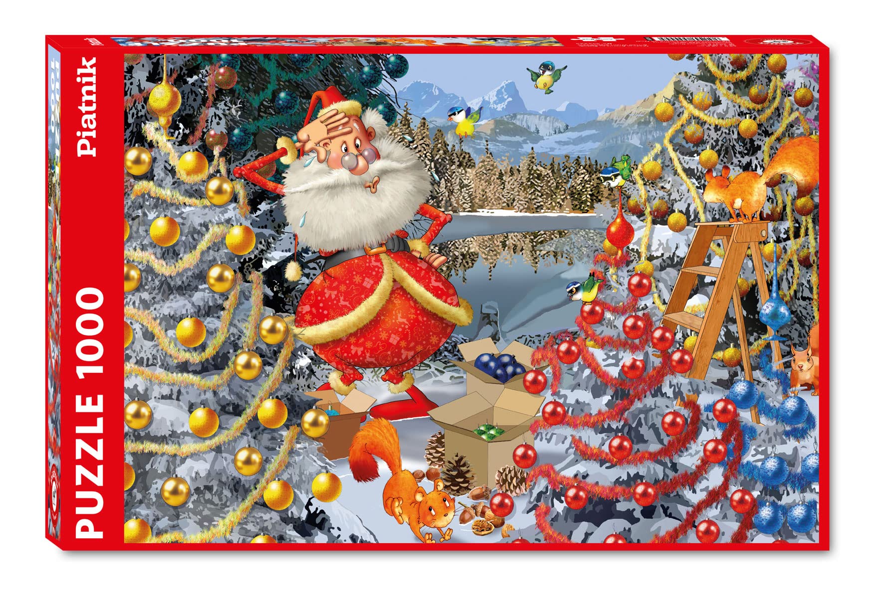 piatnik-5544-ruyer-christbaumschmuck-puzzle-1000-teile image 1