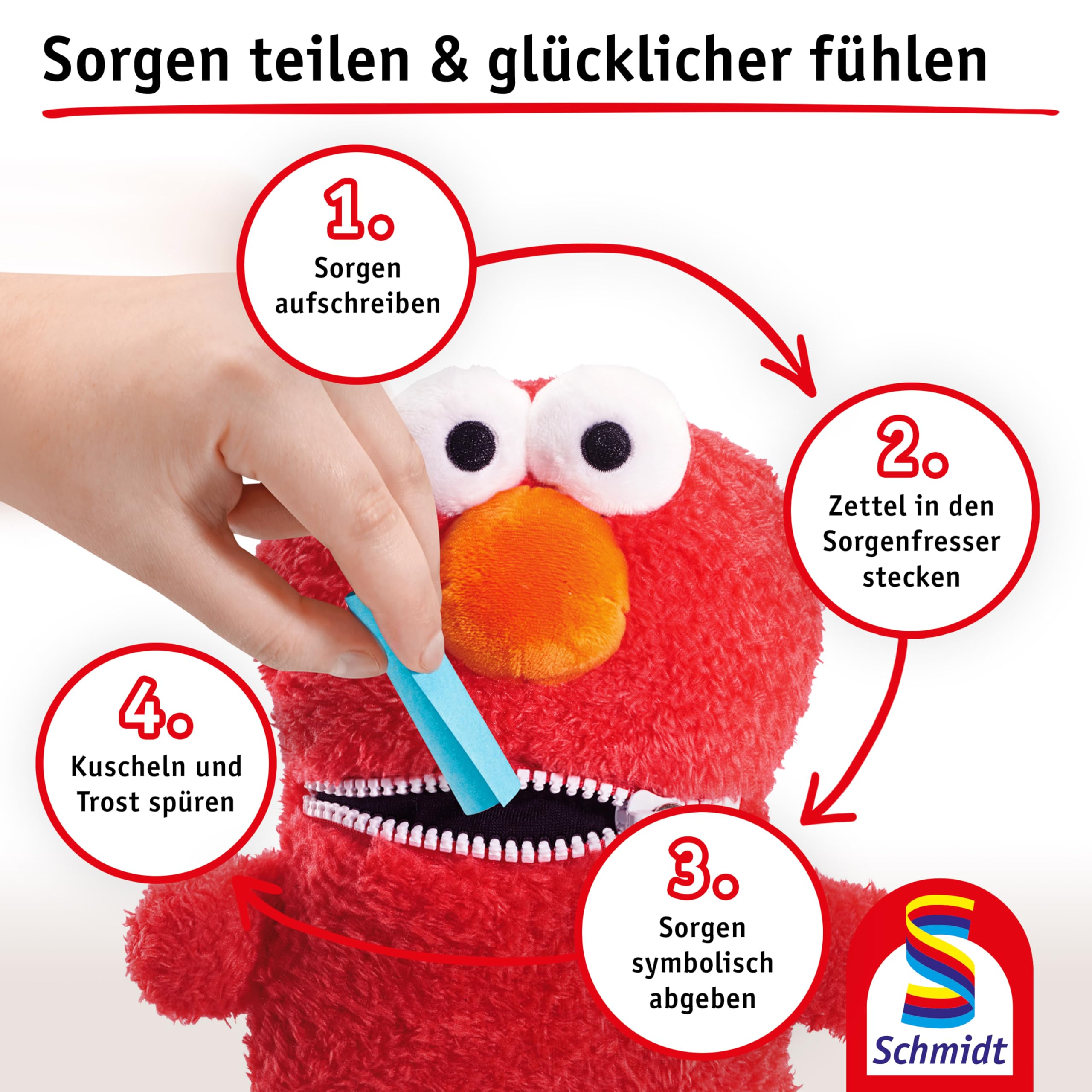 schmidt-sorgenfresser-elmo-42559-pl-schfigur-20-cm-rot-ab-0 image 7