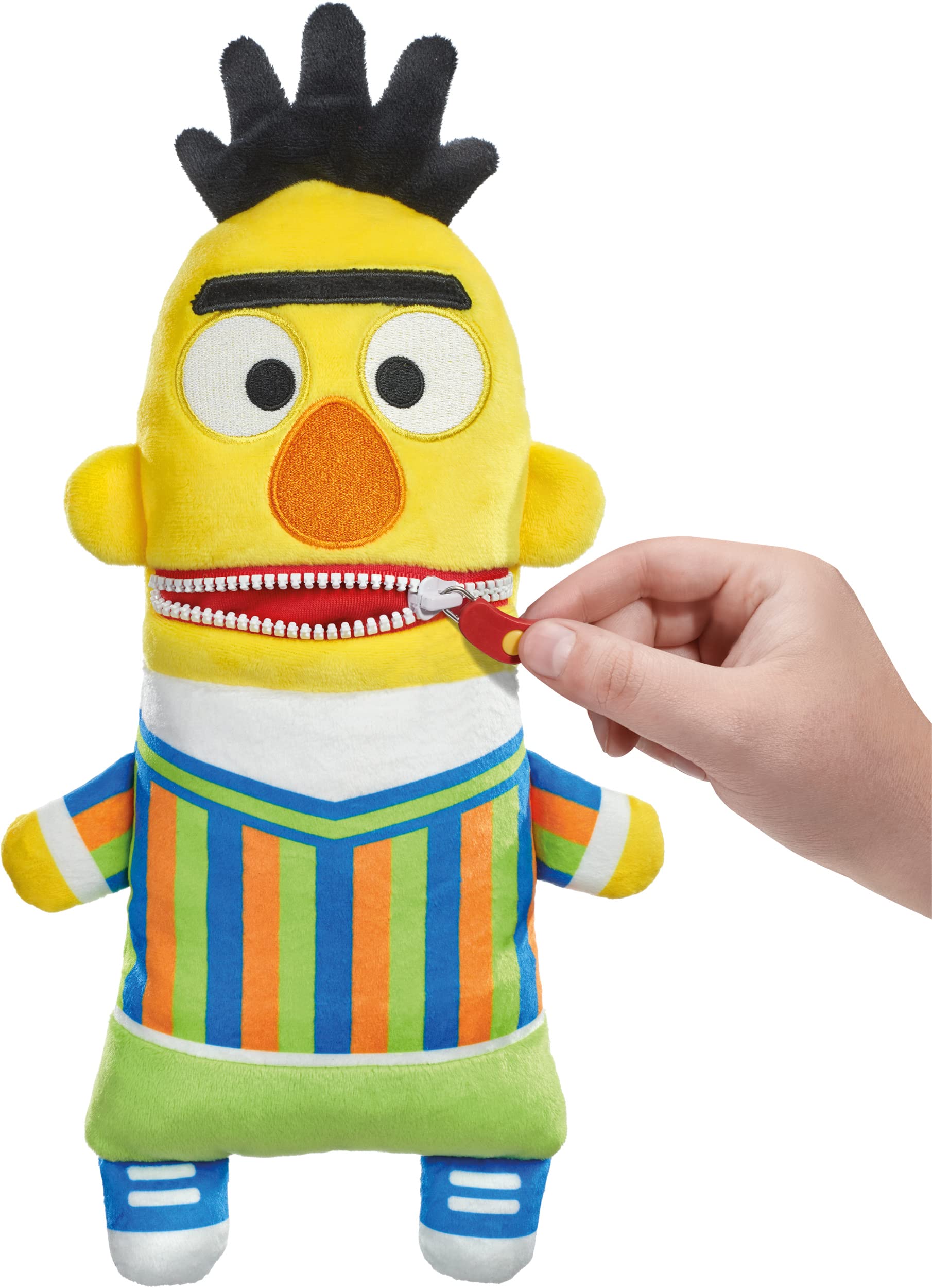 schmidt-sorgenfresser-bert-sesamstrasse-pl-schfigur-34-cm-gr-n image 4