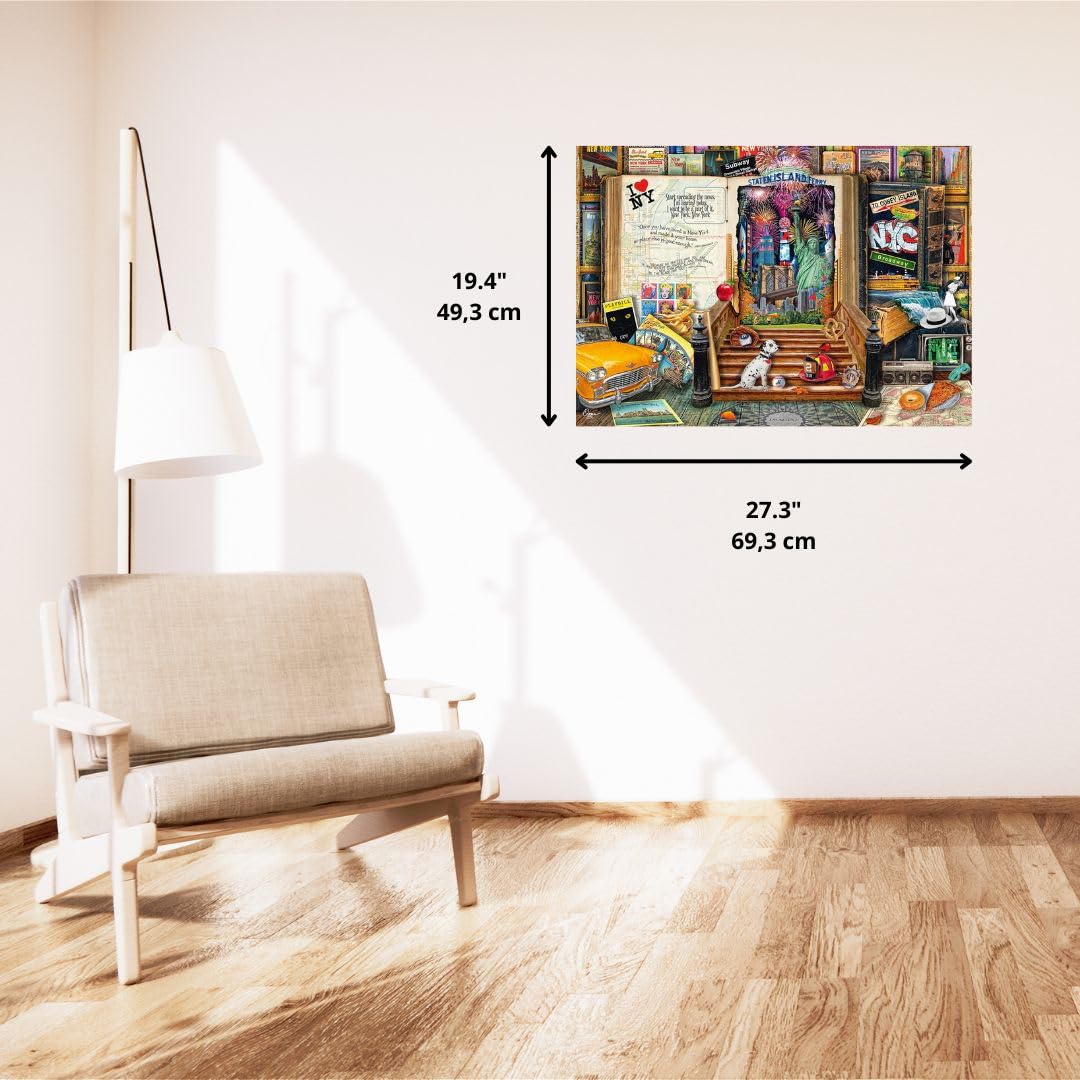 schmidt-spiele-thomas-kinkade-erinnerungen-new-york-puzzle-1000-teile image 4