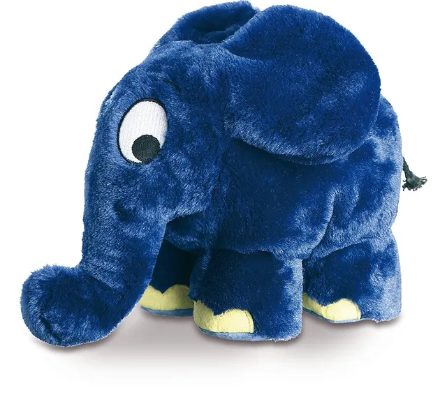 schmidt-spiele-maus-elefant-pl-schtier-19-cm-blau image 1