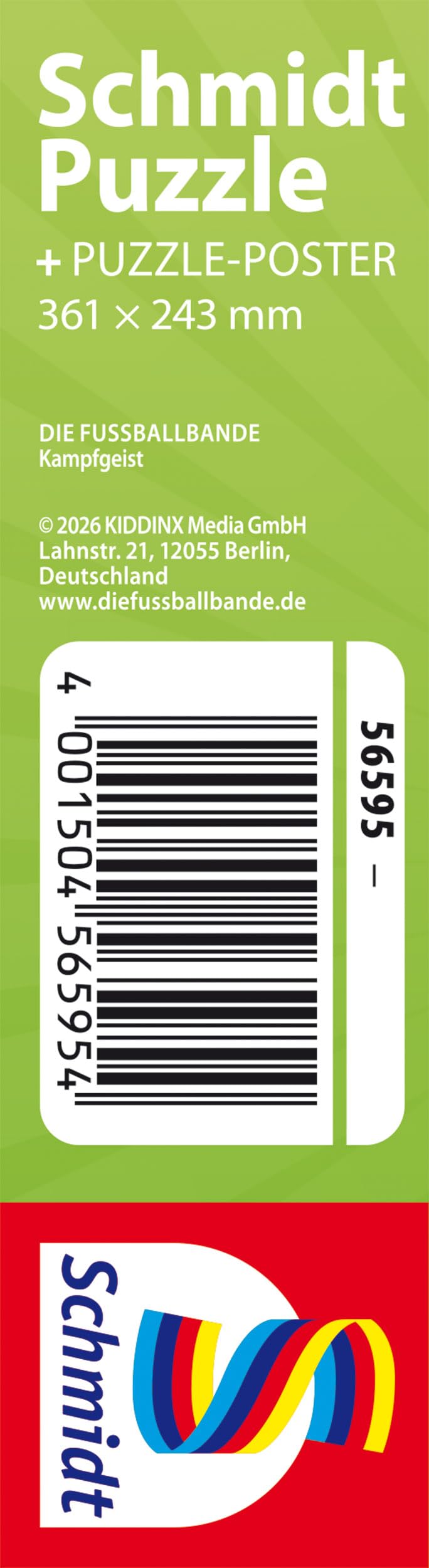 schmidt-spiele-56595-die-fussballbande-kampfgeist-puzzle-100-teile-ab-6-jahre image 2