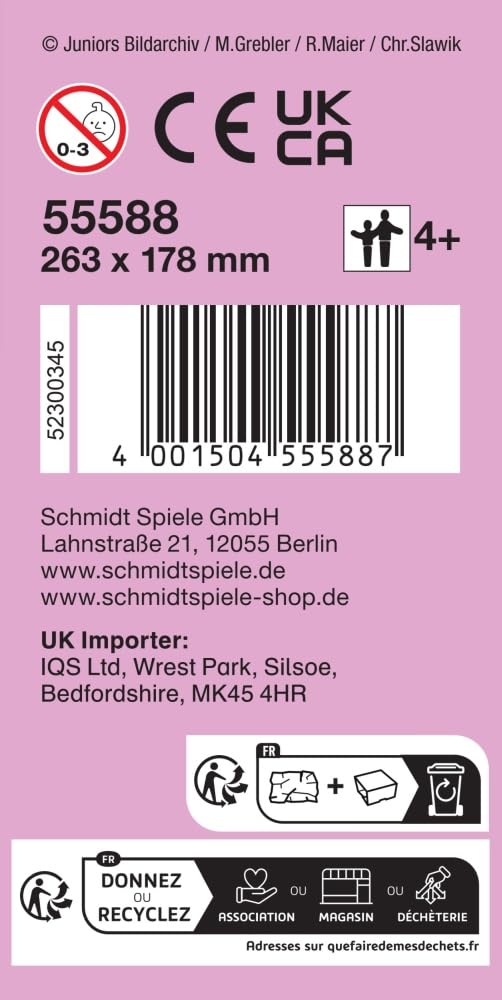 schmidt-spiele-thomas-kinkade-pferde-kinderpuzzle-4er-metallkoffer-tierwelt image 2