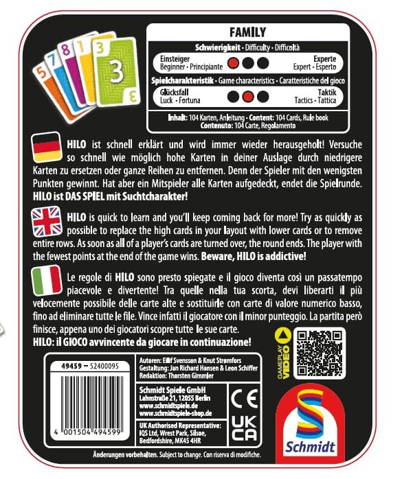 schmidt-spiele-hilo-49362-kartenspiel-2-6-spieler-ab-8 image 3