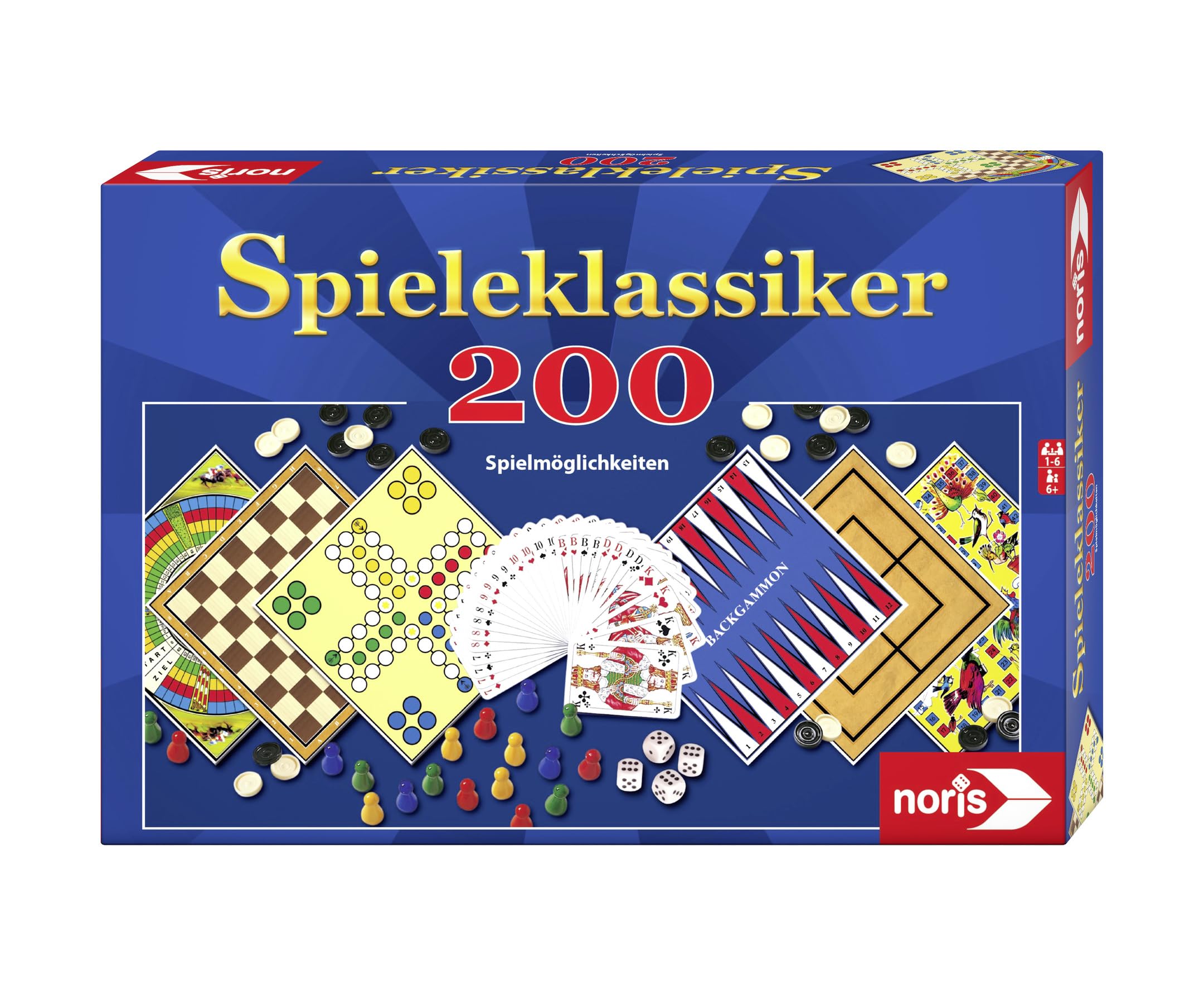 noris-deluxe-spielesammlung-200-spiele-mit-skat-ab-6-jahren image 1