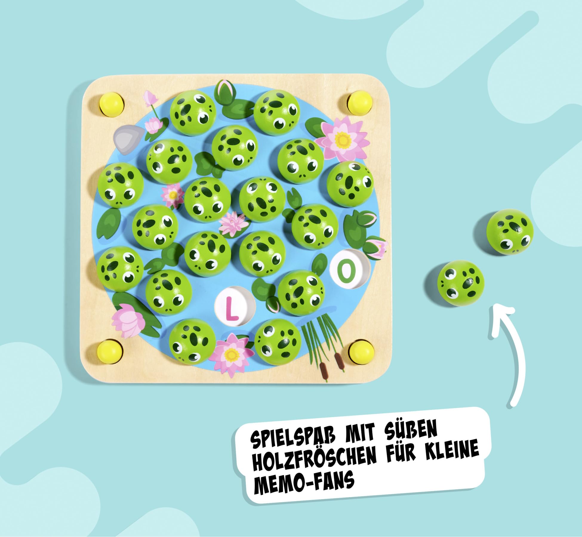 noris-mein-frosch-memo-spiel-holz-ab-3-jahren-10-karten image 5