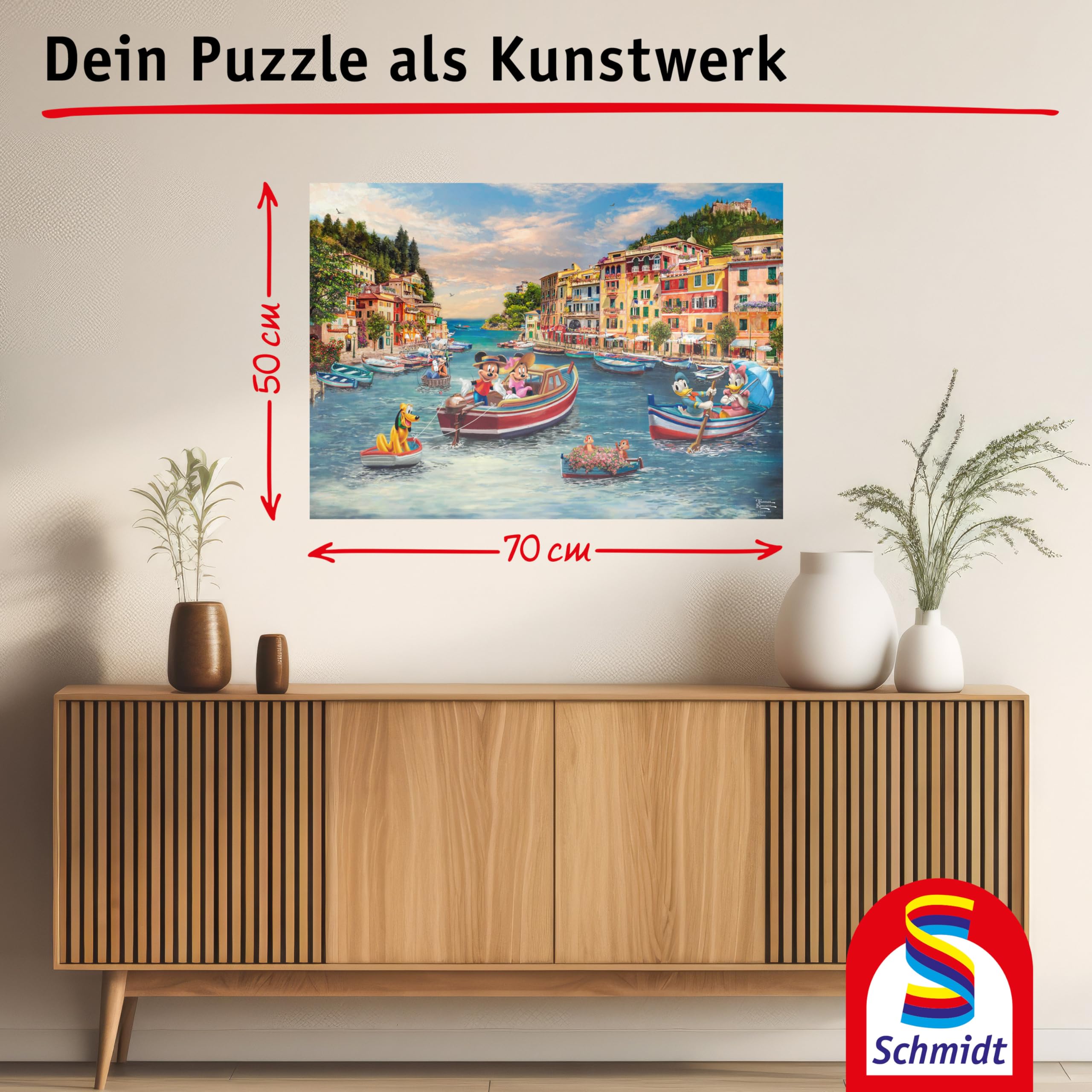schmidt-spiele-thomas-kinkade-mickey-minnie-puzzle-1000-teile image 7