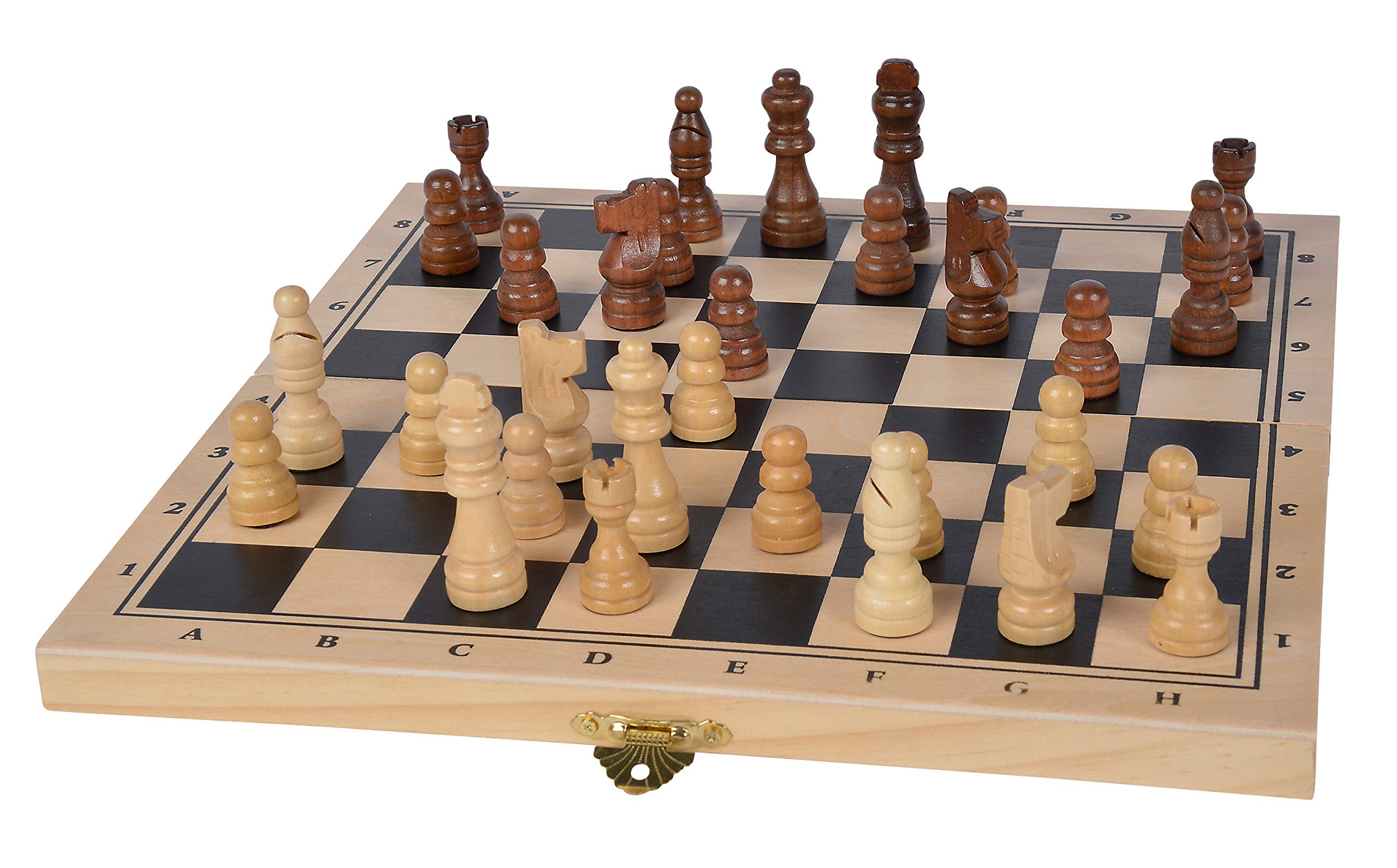 noris-deluxe-schach-schachspiel-holz-2-spieler-ab-6-jahren image 3