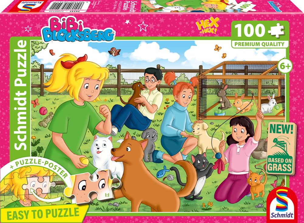 schmidt-56541-bibi-tierpension-kinderpuzzle-100-teile-ab-6-j image 4