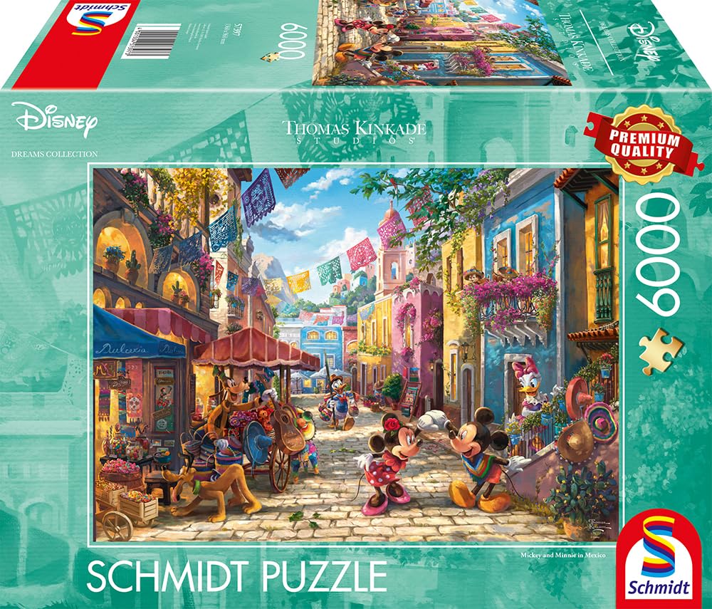 schmidt-spiele-thomas-kinkade-mickey-minnie-puzzle-6000-teile image 4